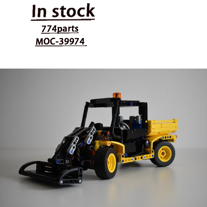 Agriculture Farming Certificate - MOC-39974 Urban Farm Landbouwtractor Trailer Bouwsteenmodel
