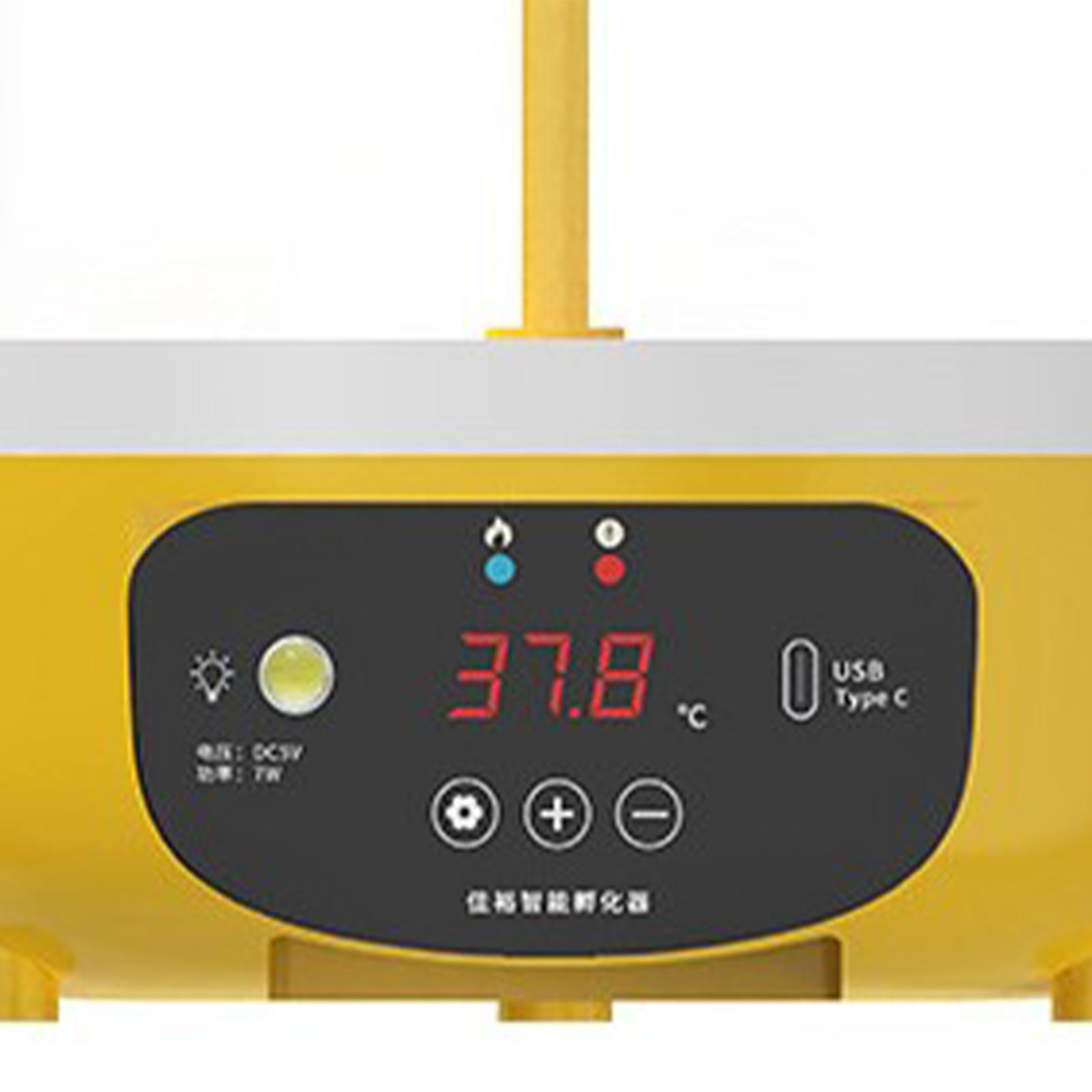 Quail Egg Incubator - Pluimvee-ei-incubator met digitale temperatuurregeling, duurzame kweekmachine