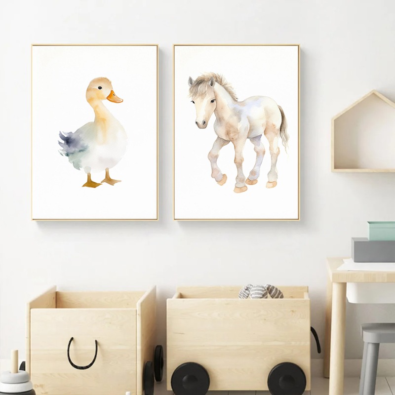 Aquarel Boerderijdieren Baby P - Agriculture Vertical Farming recensie en prijs
