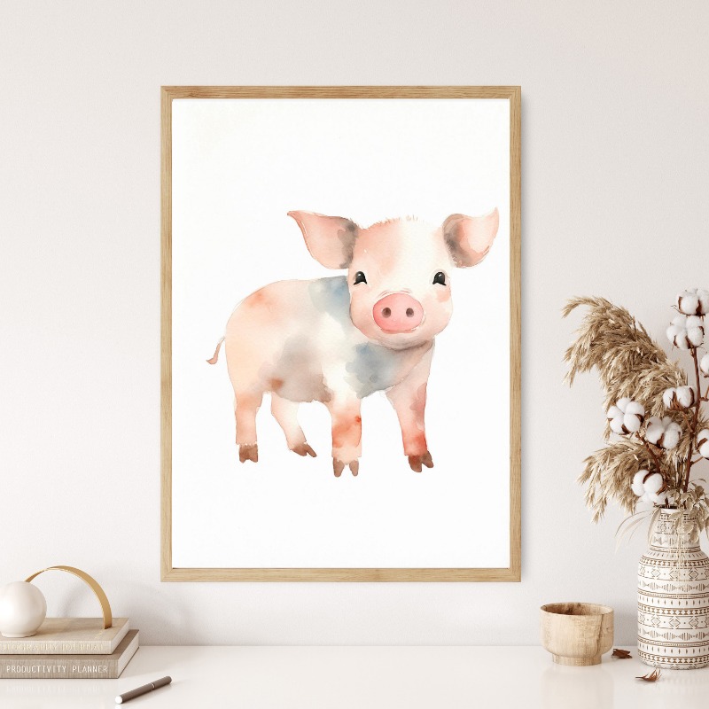 Aquarel Boerderijdieren Baby P - Agriculture Vertical Farming recensie en prijs