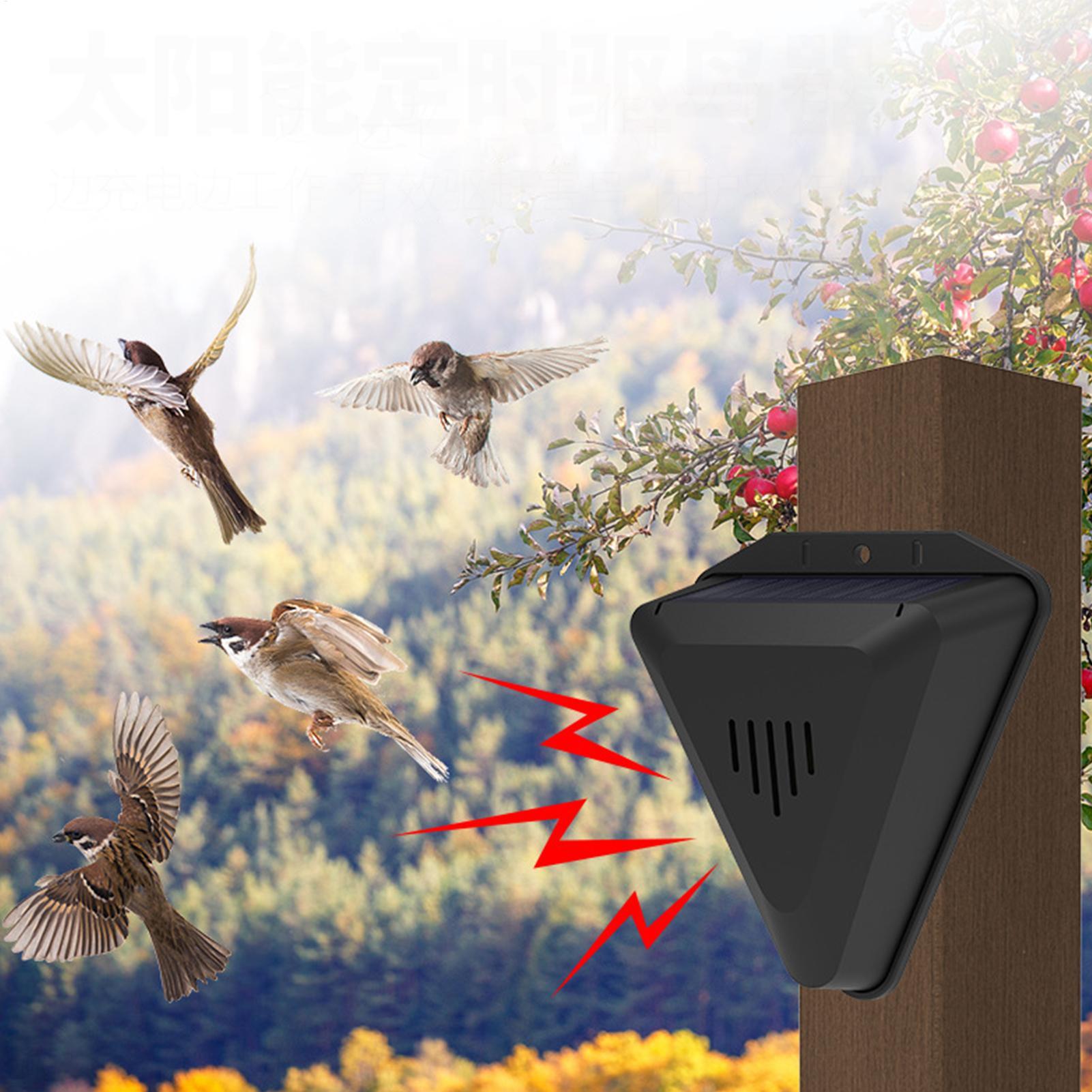 Waterdichte zonne-aangedreven  - Solar Bird Scarer recensie en prijs