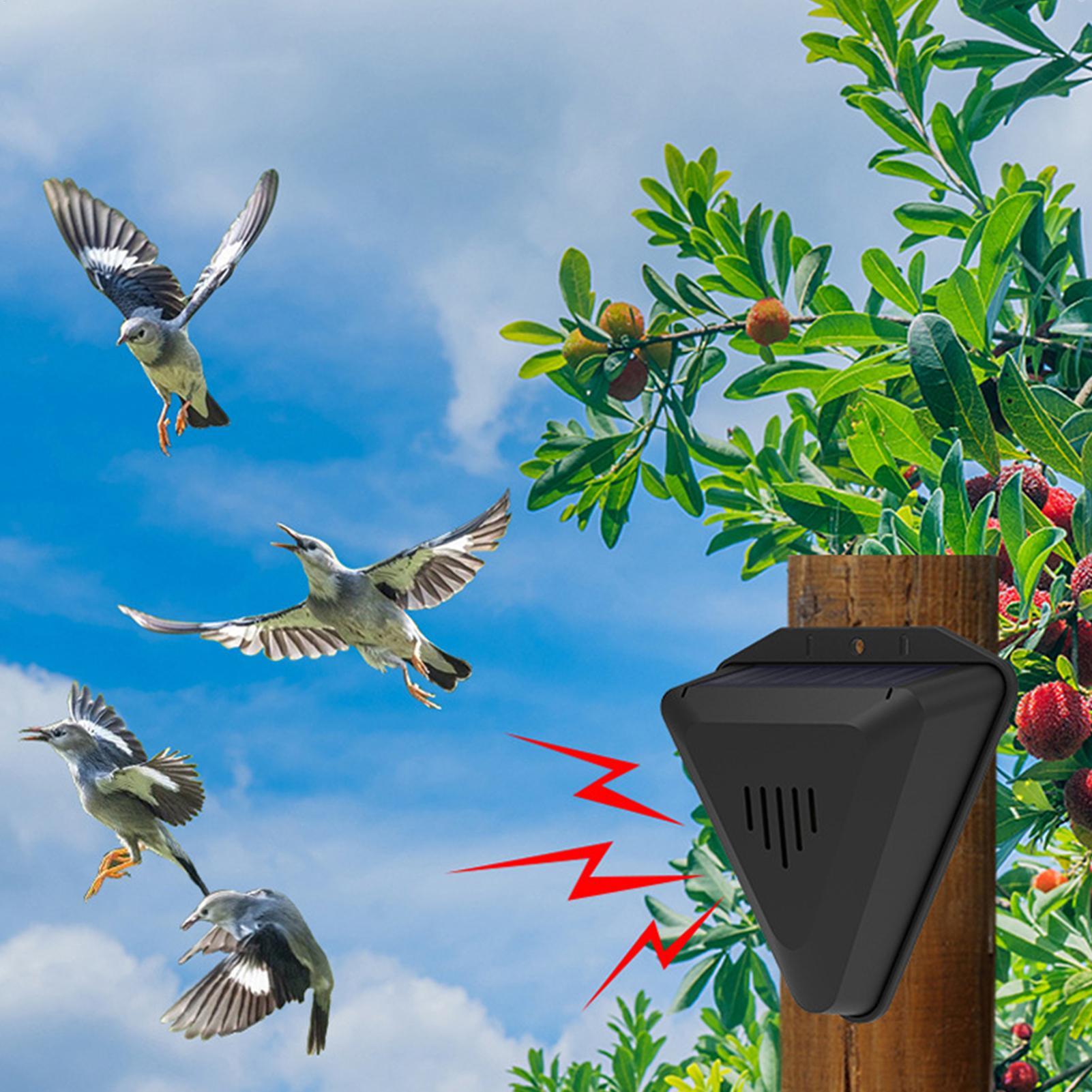 Waterdichte zonne-aangedreven  - Solar Bird Scarer recensie en prijs