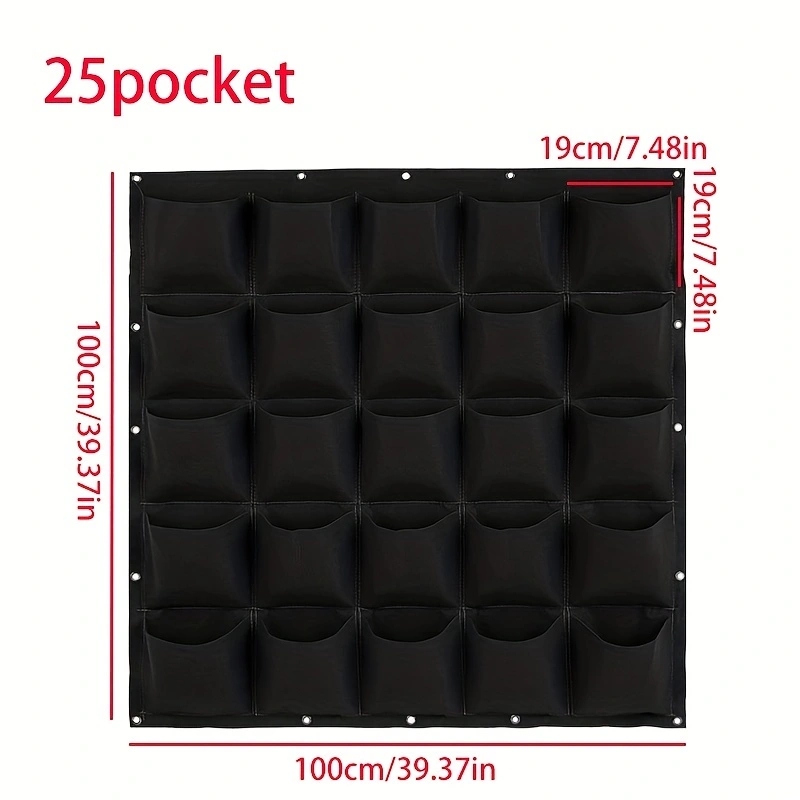 Multi-Pocket Plantzak Vilt Gro - Agriculture Vertical Farming recensie en prijs